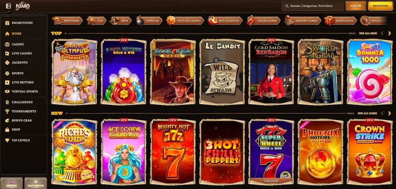 Introduction to lizaro casino login