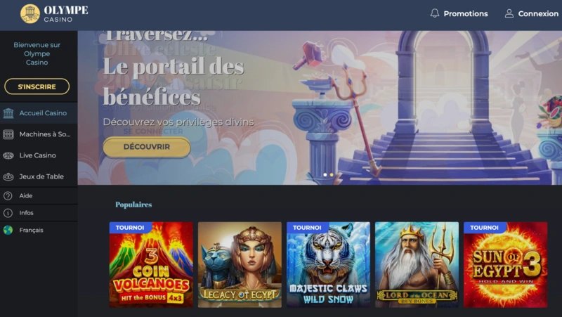 France - olympe casino connexion